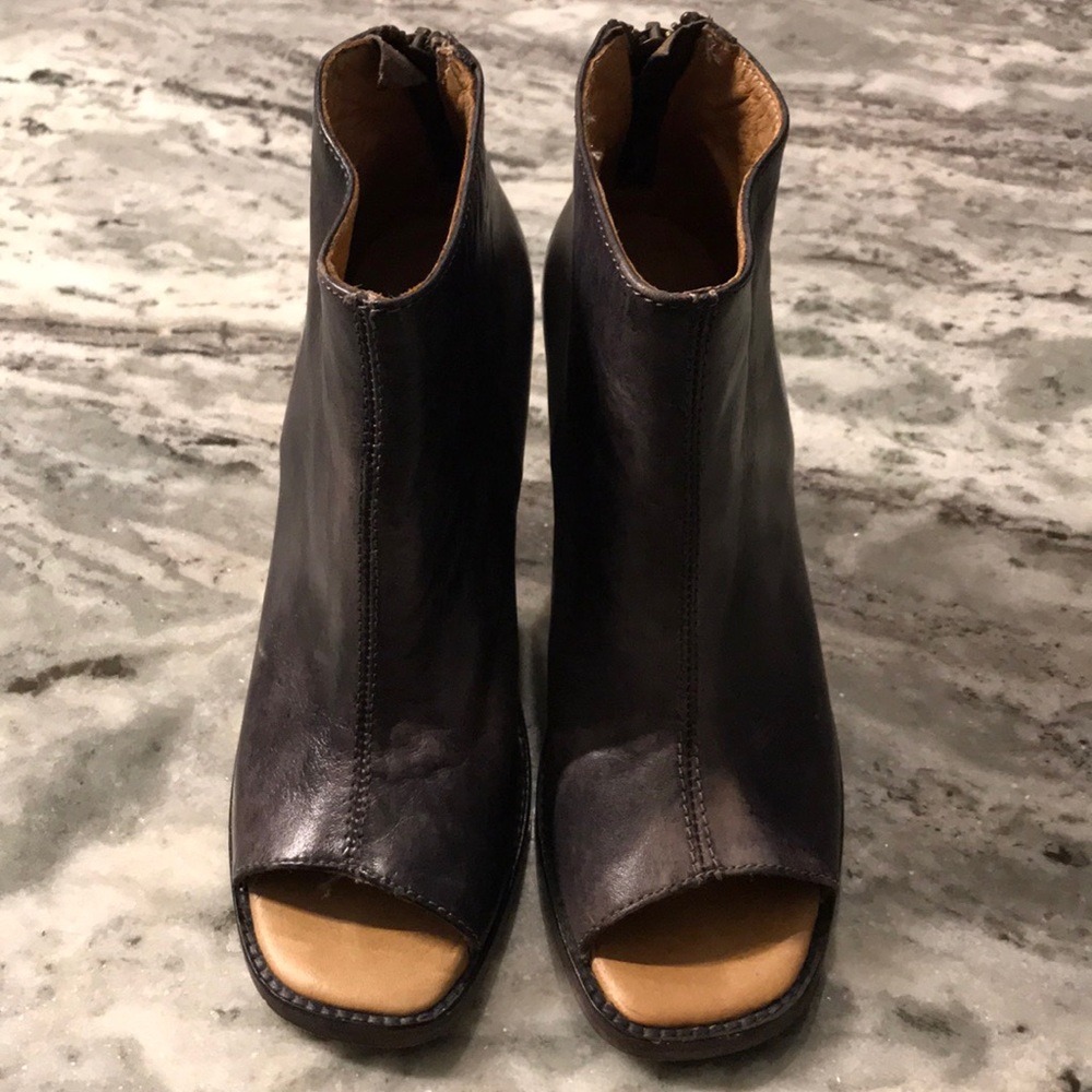 Bed Stu Onset open toe booties 7
